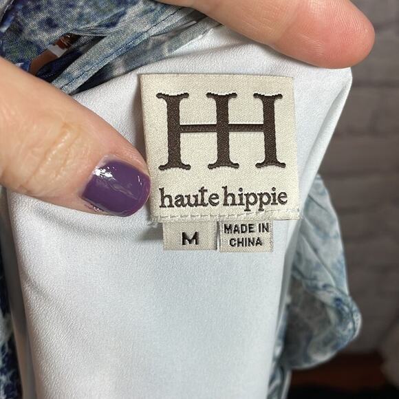 Haute Hippie flowy beachy blouse - Picture 5 of 7